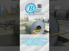 시트 코일 절단을 위한 25T PLC 금속 틈새선 통제