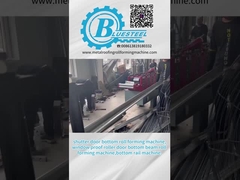 롤러 셔터 문을 만드는 기계