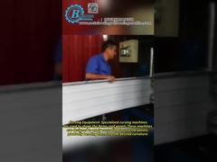 아치 굽기 기계 굽기 프로파일 정직 톱니 지붕 기계