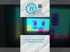 자동 10 ~ 20m / min 롤러 셔터 도어 머신 사진 전기 센서