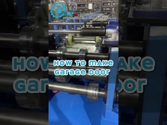 광전기 안전 센서를 장착 한 고속 롤러 셔터 도어 기계 10-20m/min