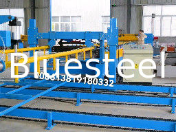 Roof Panel Roll Forming Machine with 45# Steel Shaft, Omron Encoder, and 5.5KW Power for High Efficiency