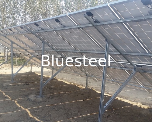 금속 강철 태양광 광전기 채널 태양 전지 패널 브래킷 롤 형성 기계 7.5KW