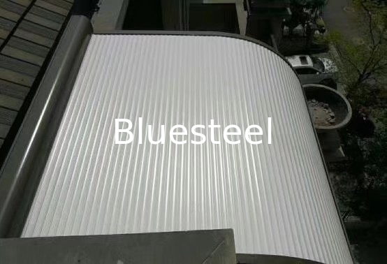 스틸 알루미늄 롤러 셔터 도어 머신 5.5KW 쉽게 설치