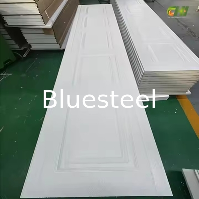 강력한 강철 PLC 제어 시스템 셔터 도어 롤 형성 기계 5.5KW AC 모터
