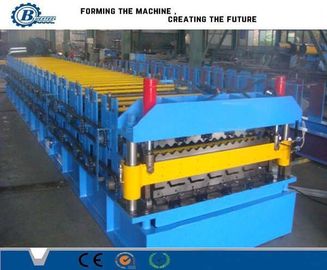 7.5KW 주력 모터 전력 및 45 스틸 롤러 재료로 강철 롤 폼 머신